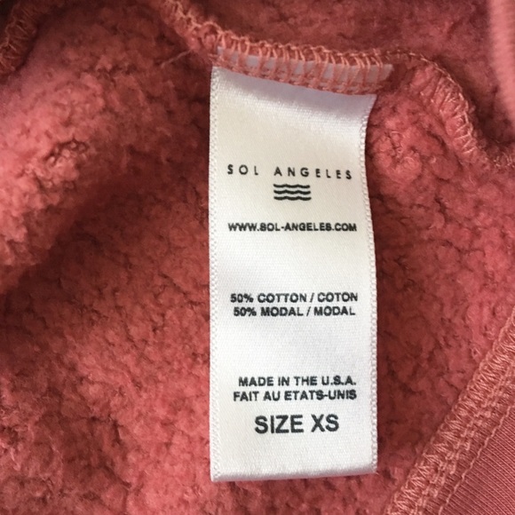 NWT Sol Angeles X Anthro M Keep Growing Sweatshirt - Picture 5 of 5